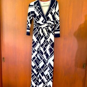 Eliza J patterned maxi dress